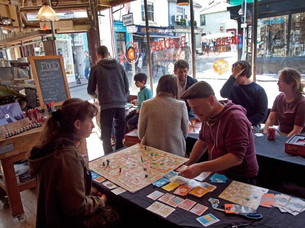 Cafés y bares de juegos de mesa